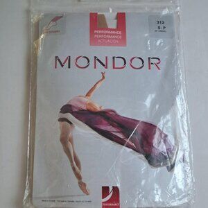 Mondor skating dance Performance tight small 312 footless adult NEW sealed